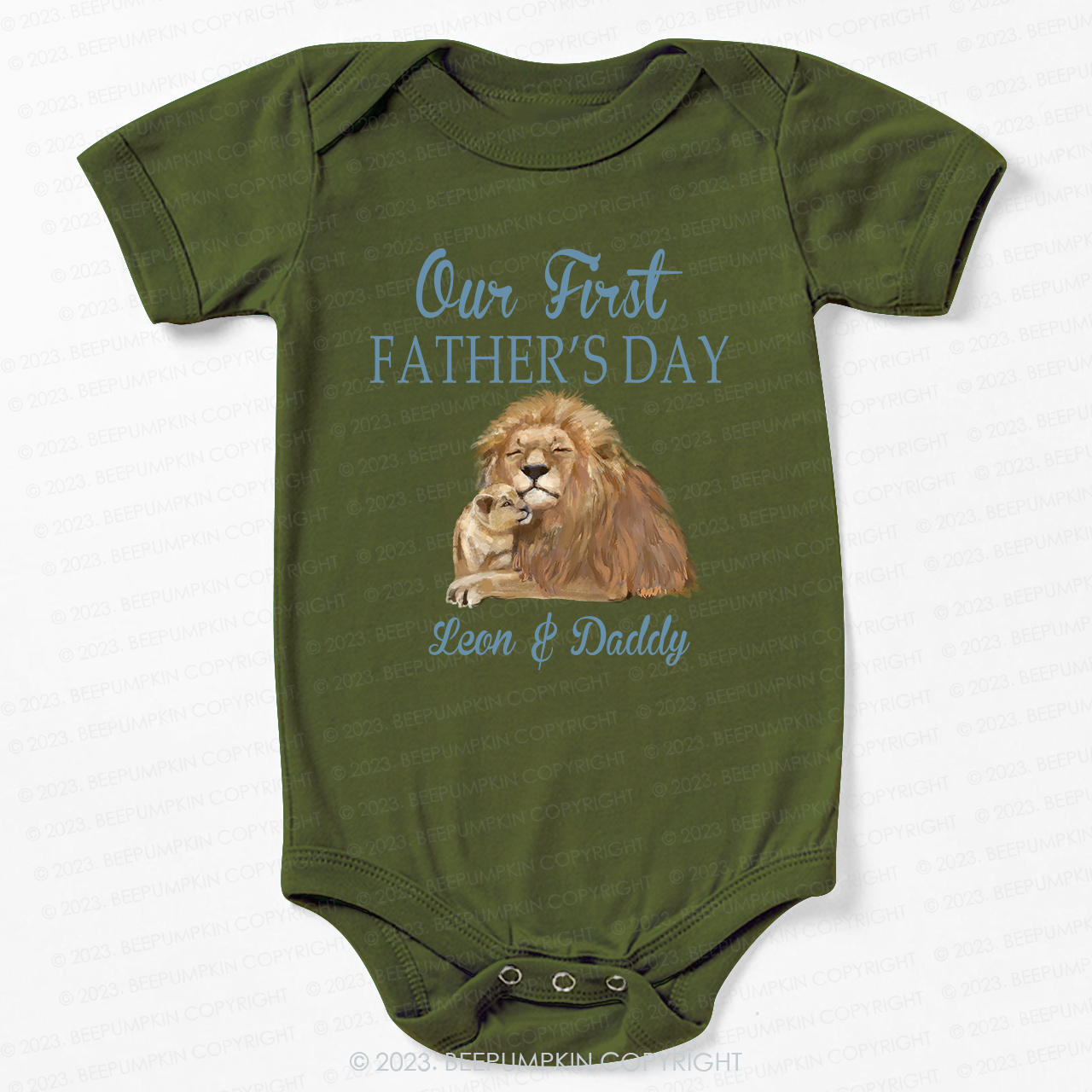Our First Father's Day Bodysuit For Baby