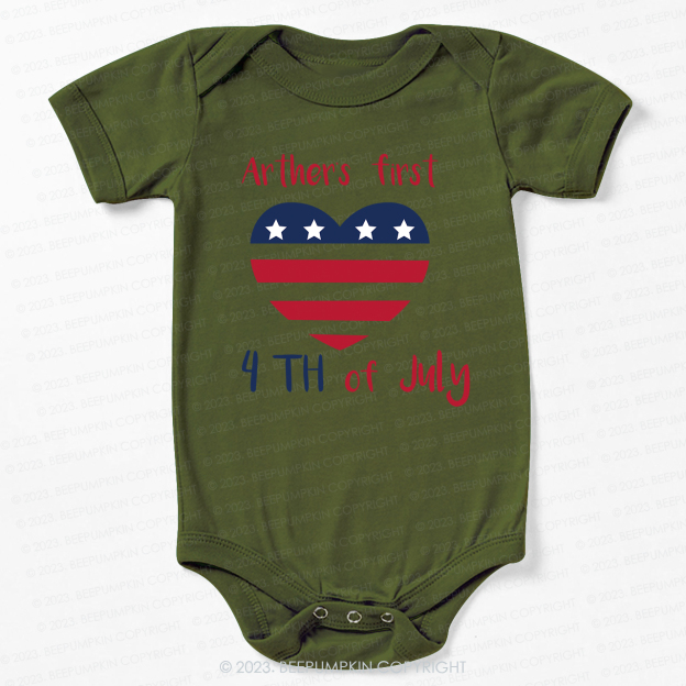Baby's First Independence Day Bodysuit For Baby