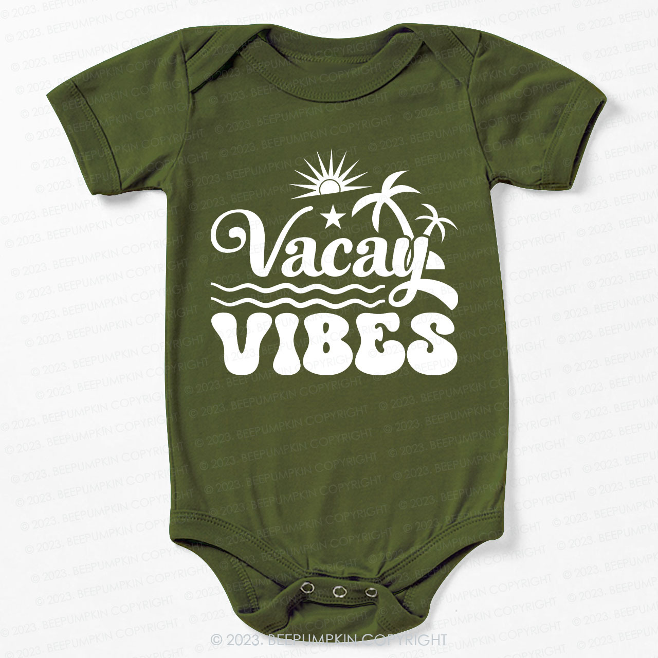Summer Vacation Vacay Vibes Bodysuit For Baby 