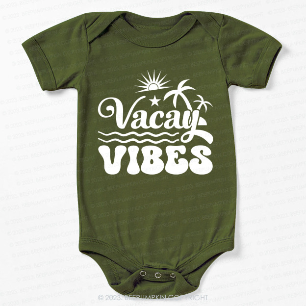 Summer Vacation Vacay Vibes Bodysuit For Baby 