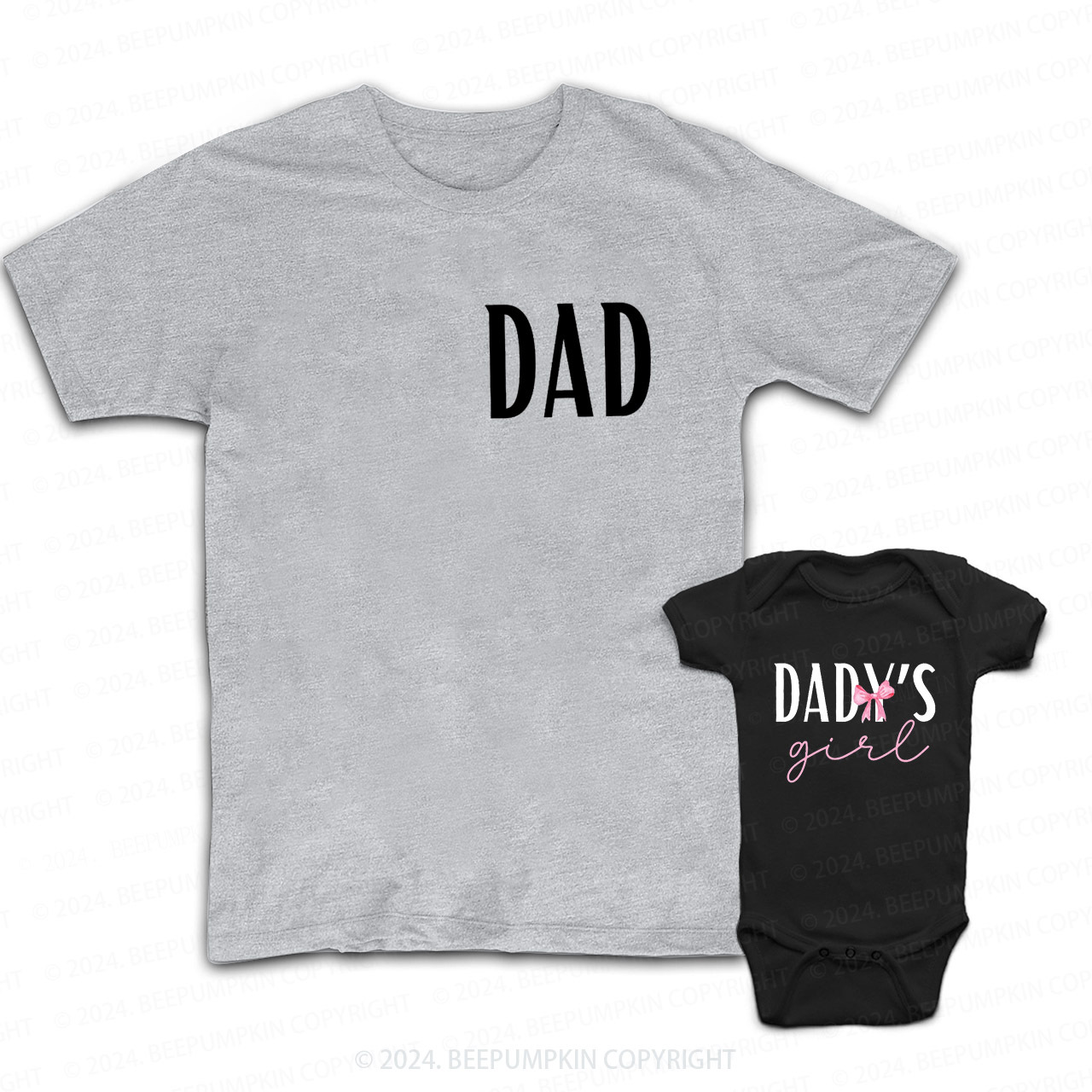 Cute Daddy And Me Matching Shirt