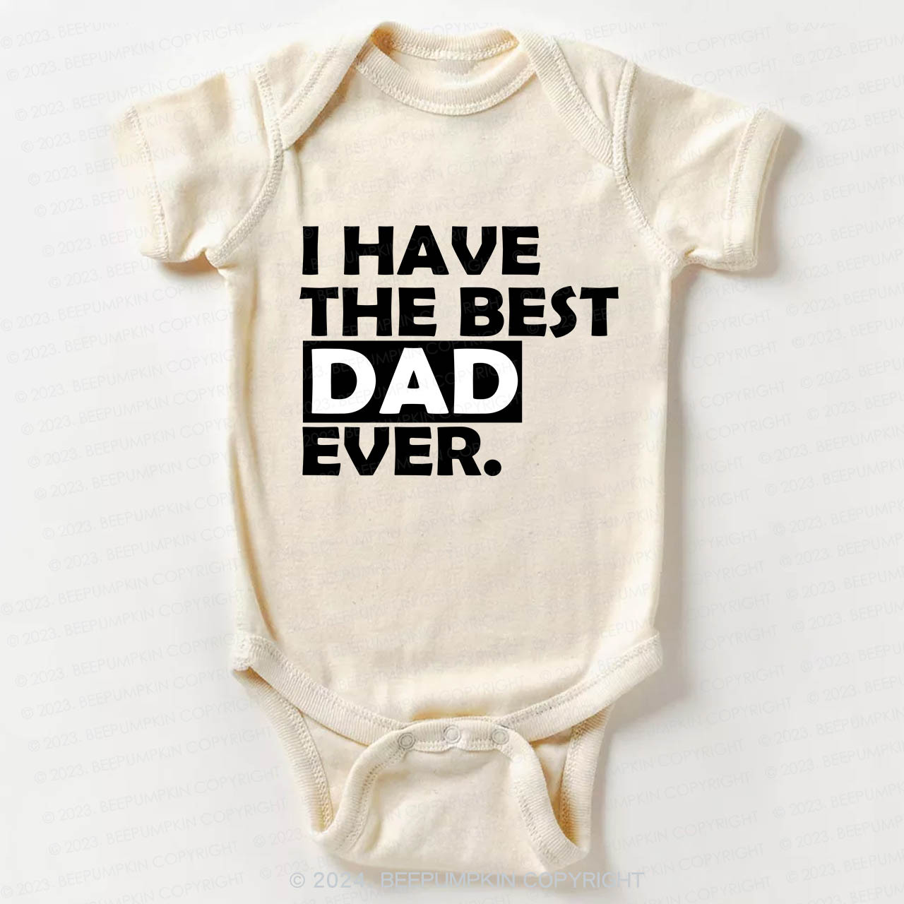 Best Dad Ever First Dad And Me Bodysuit For Baby 