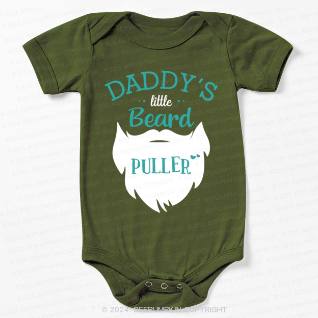 Personalized Beard Bodysuit For Baby 