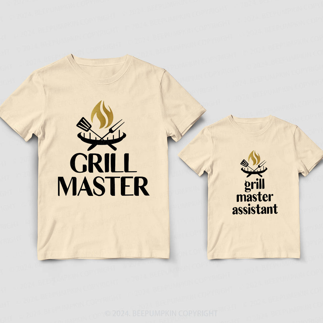 Grill Master Daddy And Me Matching Shirt