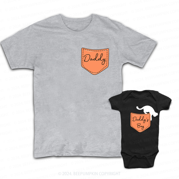 Daddy & Daddy's Girl Flowers Matching Dad and me Shirt