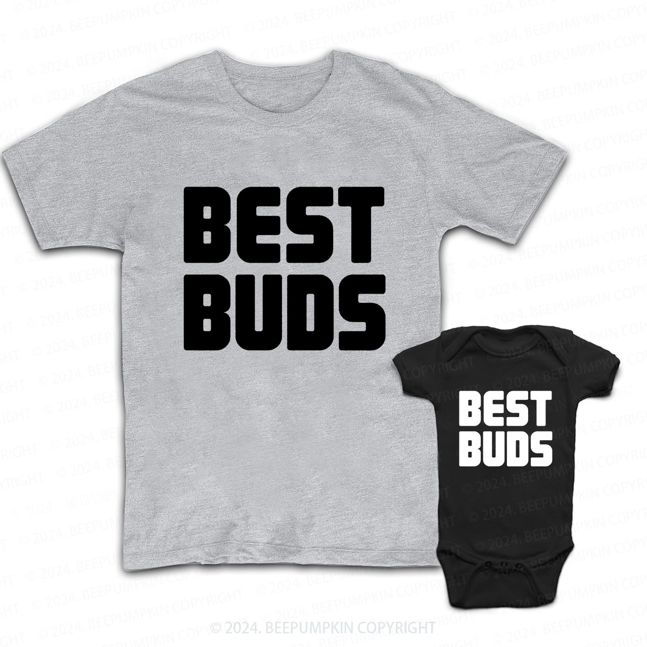 Best Buds Daddy And Me Matching Shirt
