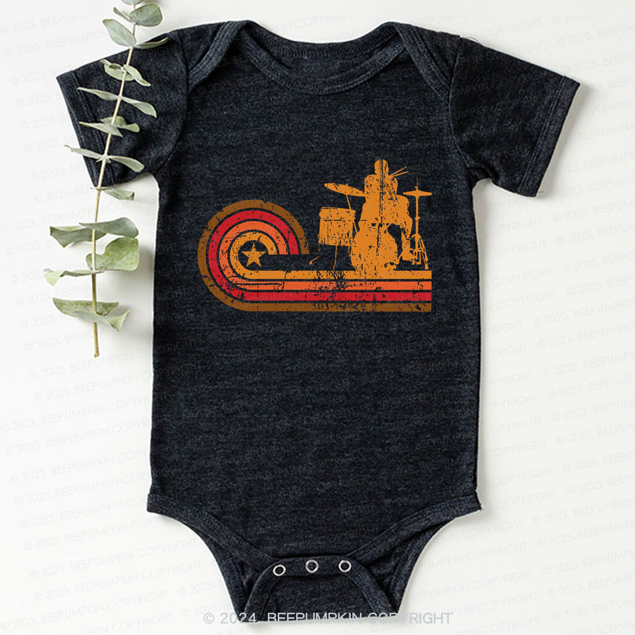 Heavy Metal Bodysuit For Baby 8