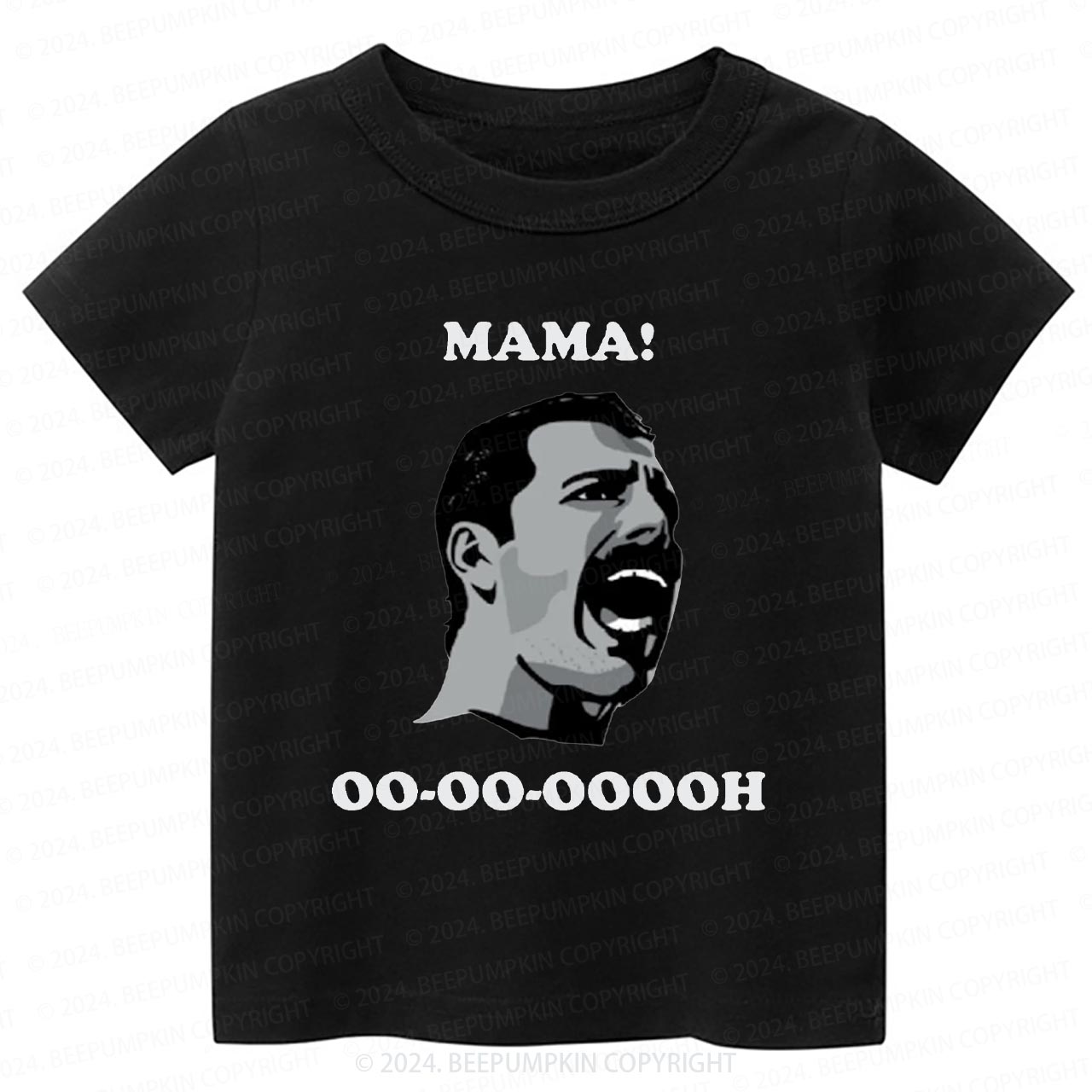 Bohemian Funny Man Toddler&Kids Tees 