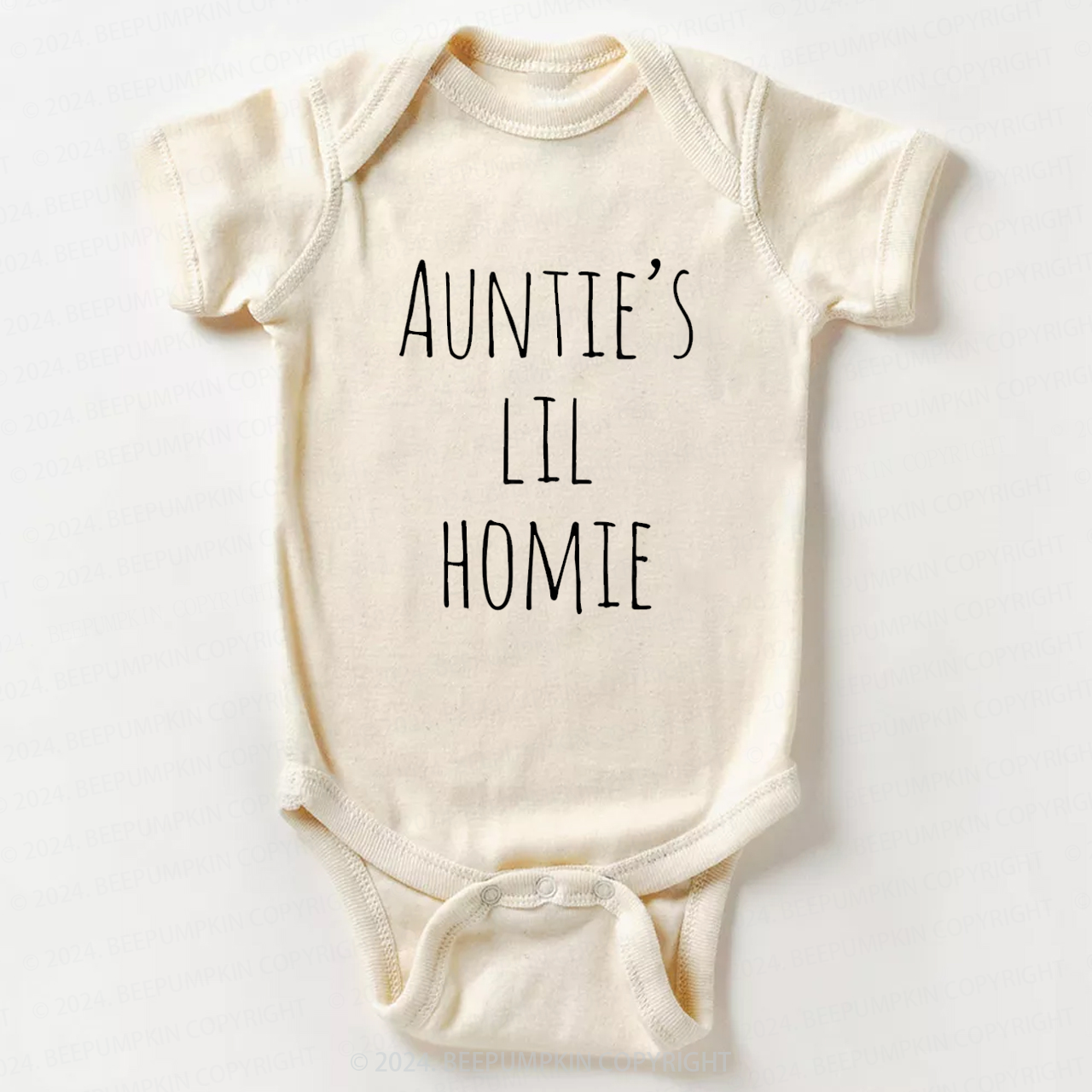 Auntie's Lil' Homie Bodysuit For Baby