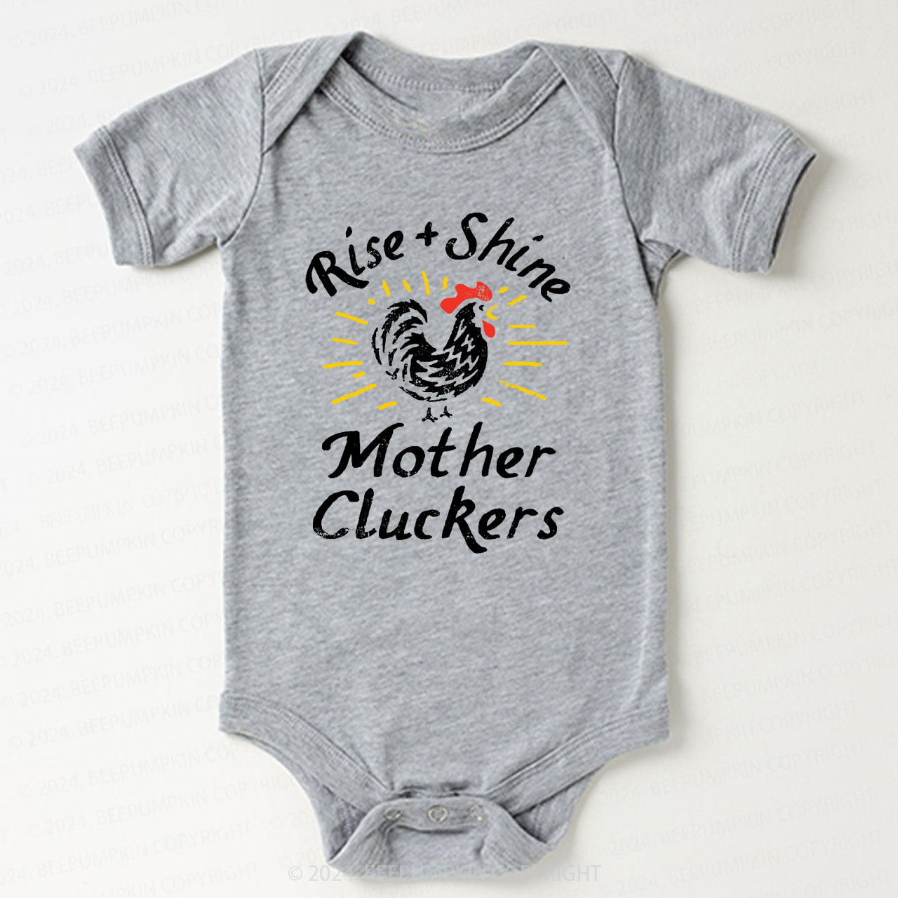 Rise & Shine Mother Cluckers Bodysuit For Baby