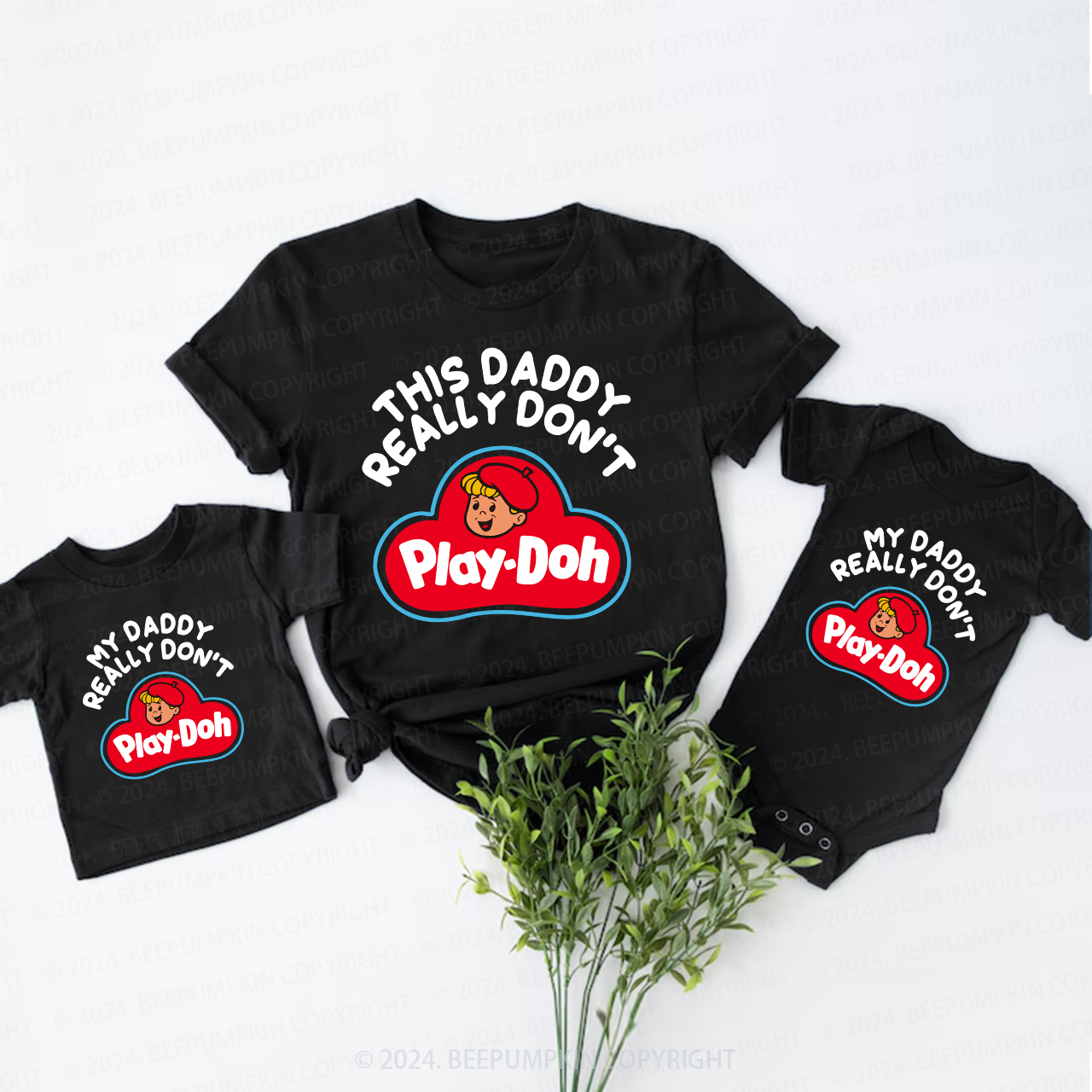 Really Don't Play-Doh Family Matching Tees