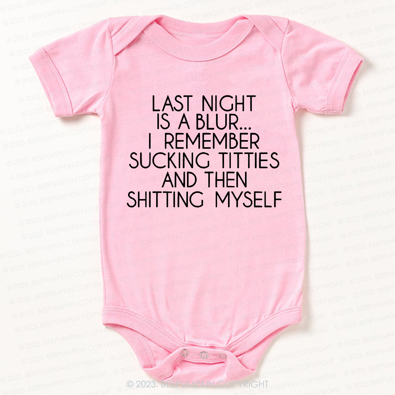 Last Night Is A Blur Bodysuit For Baby