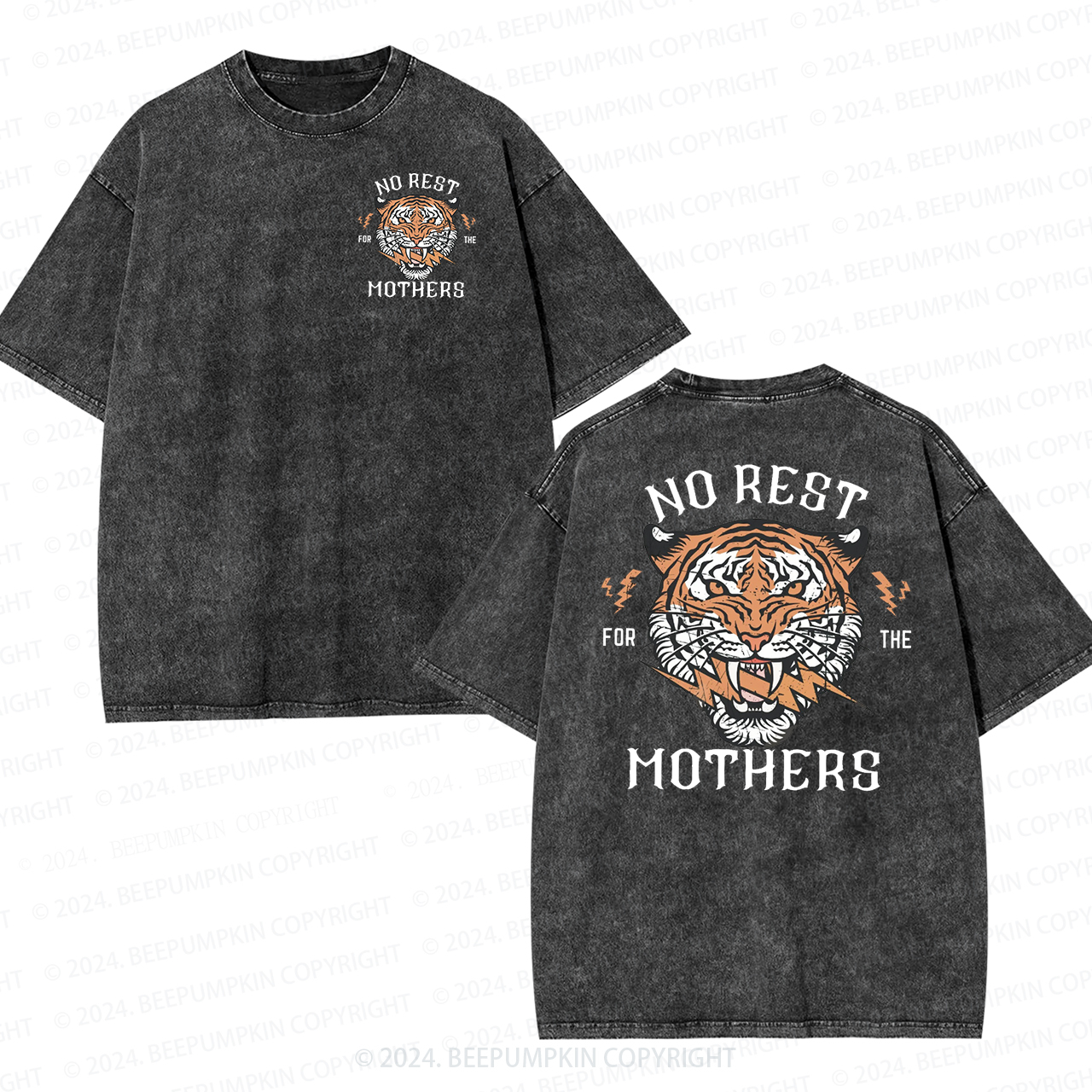 No Rest For The Mothers Mama Washed Tees