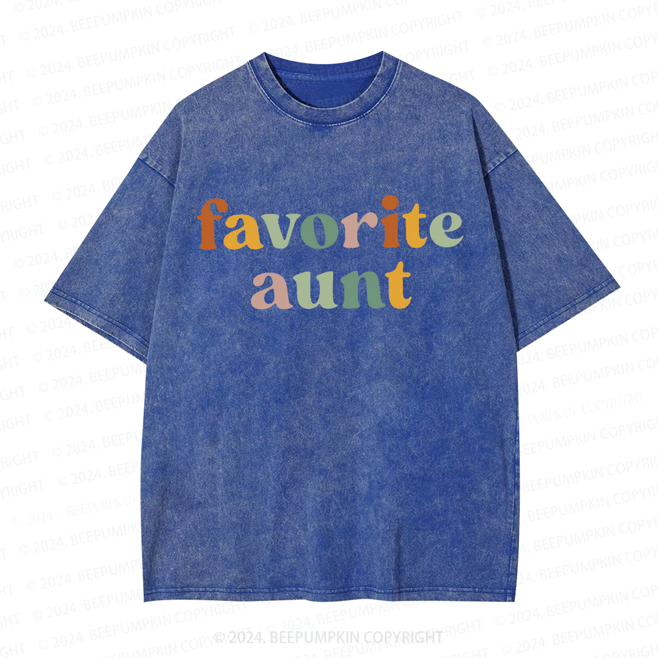 Favorite Aunt Gift Aunt Washed Tees
