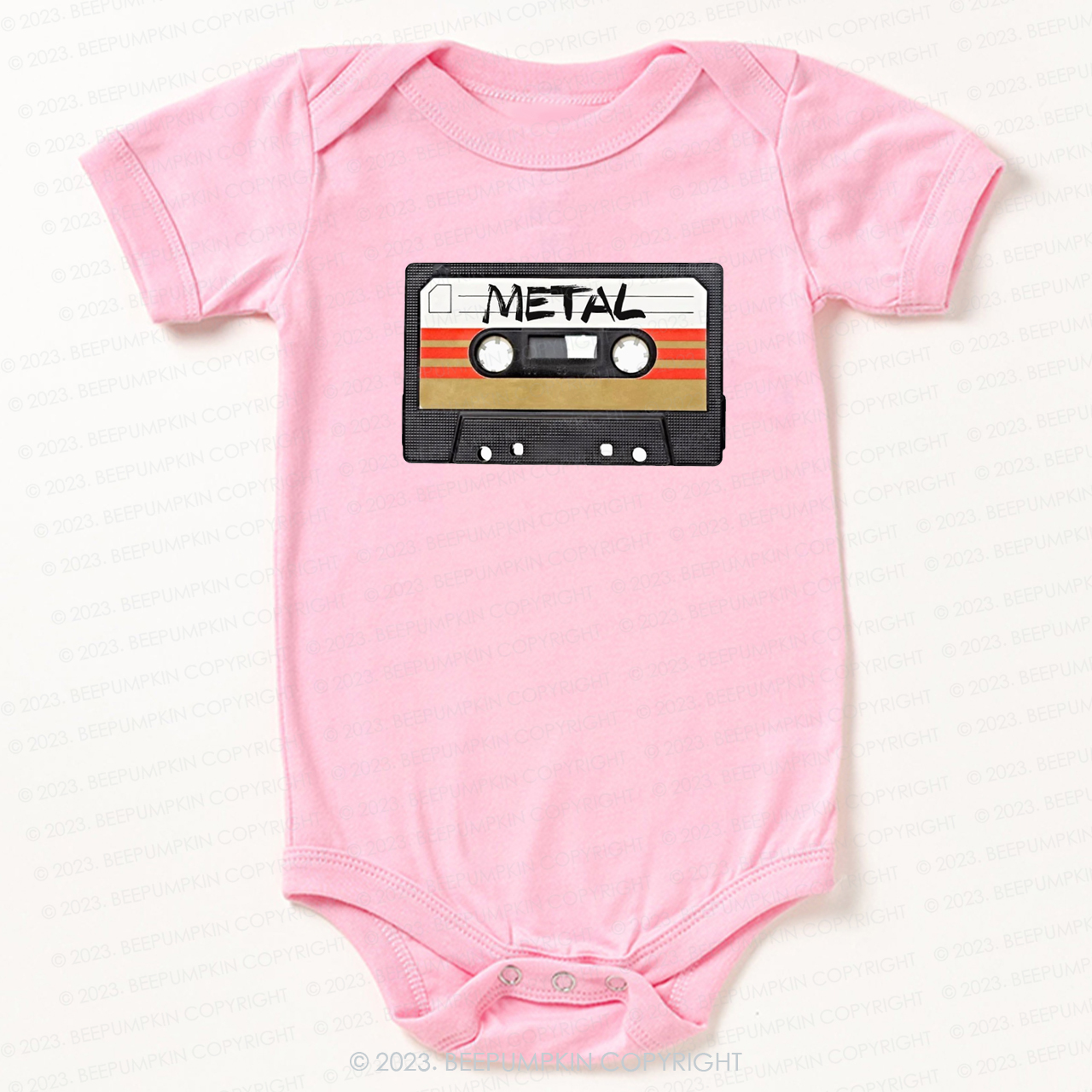 Heavy Metal Music Band Logo Classic Bodysuit For Baby 8