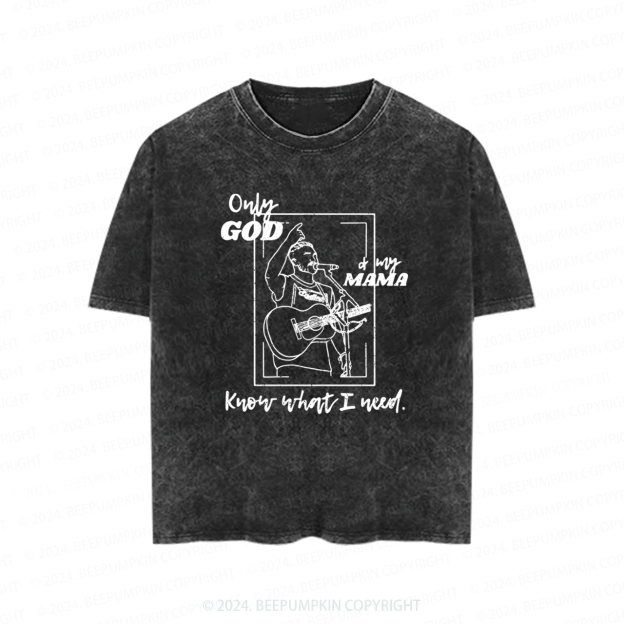 God Speed Western Style Toddler&Kids Washed Tees          