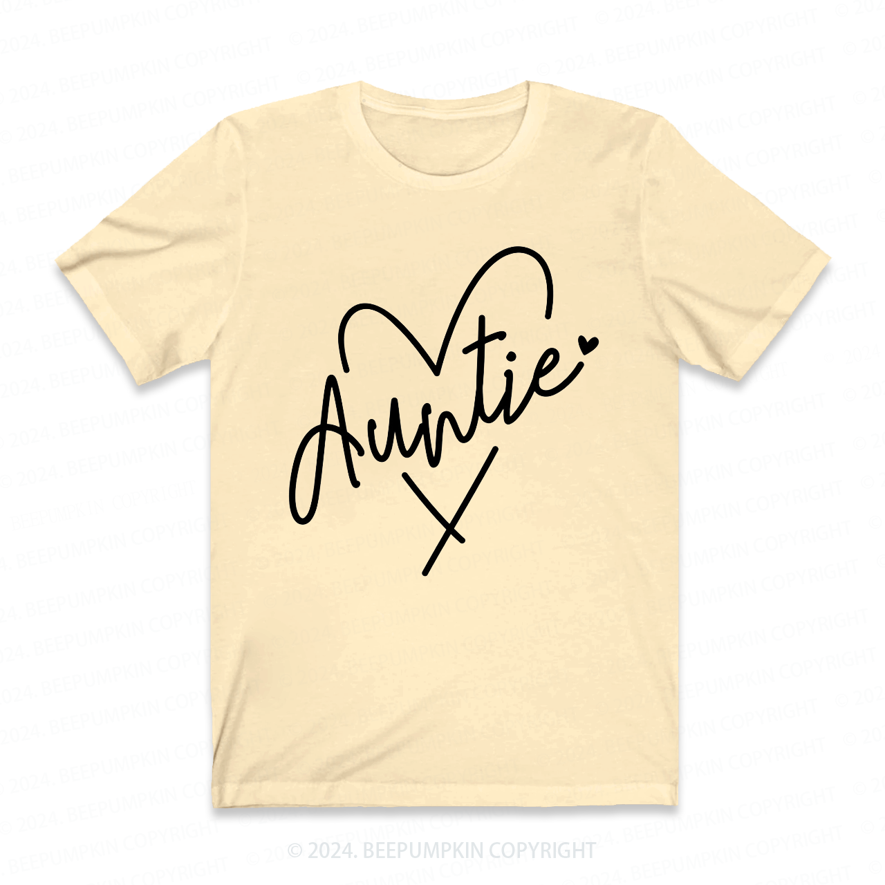 Auntie Heart Auntie Shirt