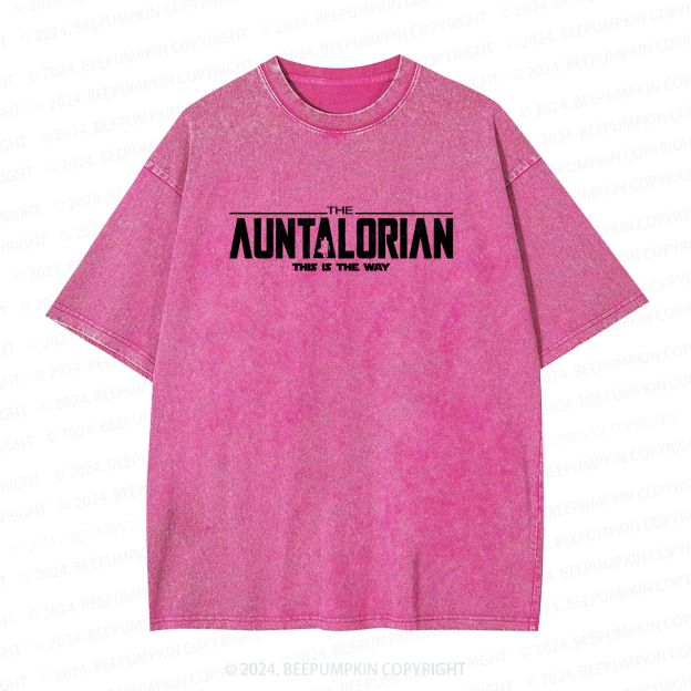 Cool Auntalorian Auntie Washed Tees