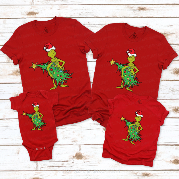 Seasons Greetings Christmas Matching T-Shirts