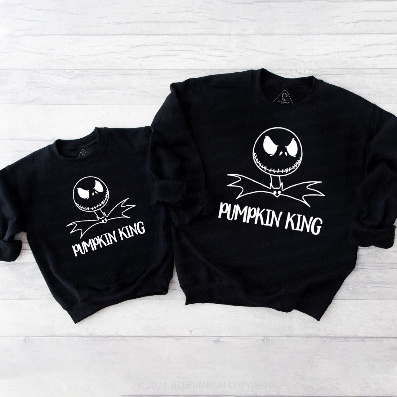 Pumpkin King Nightmare Halloween Matching Sweatshirt