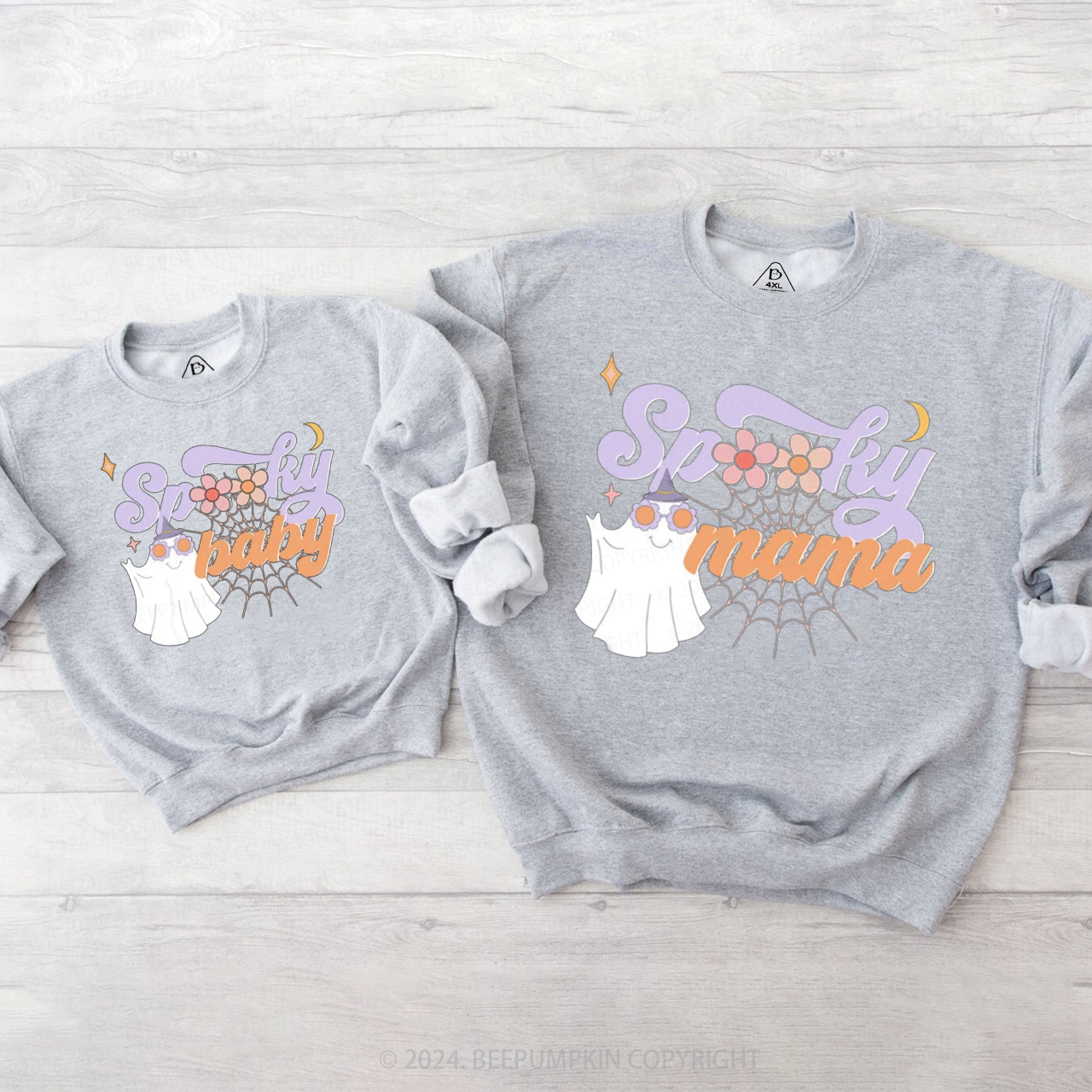 Spooky Group Halloween Family Matching Sweatshirt