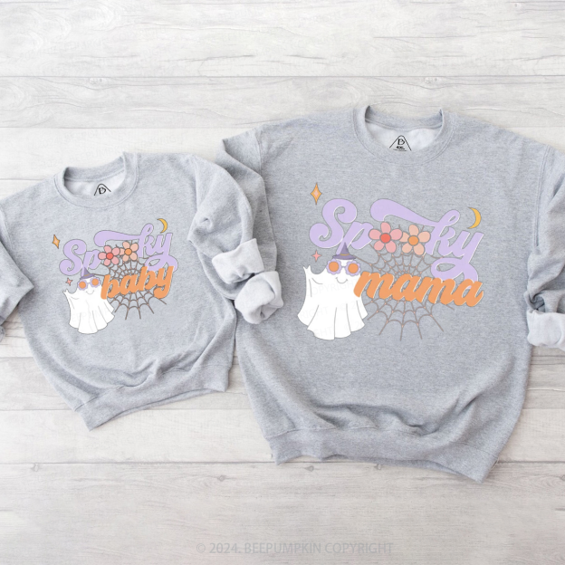 Spooky Group Halloween Family Matching Sweatshirt