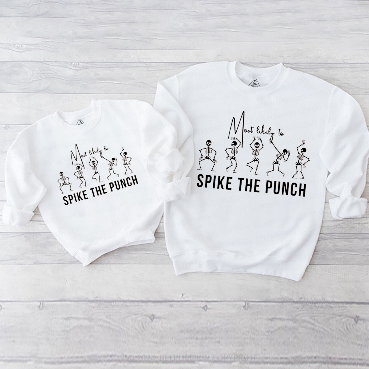 Most Likely to Halloween Party Family Matching Sweatshirt