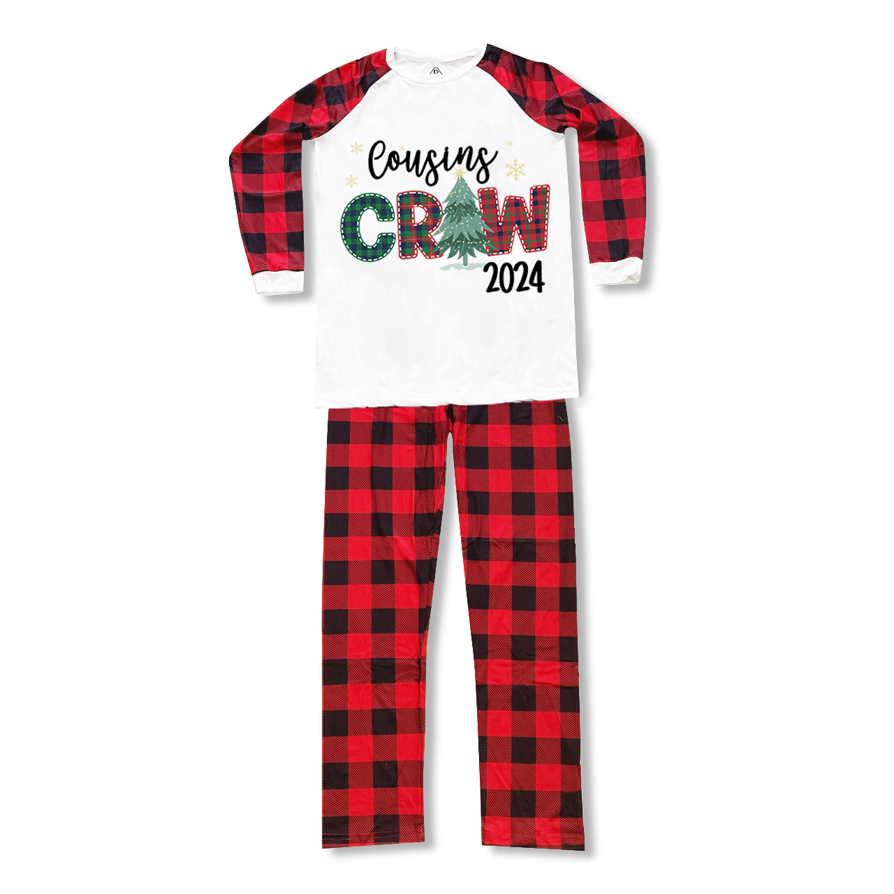 Cousins Crew Christmas Family Matching Pajamas Beepumpkin