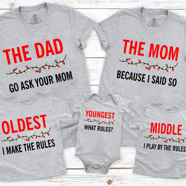 Funny Holiday Matching Family Christmas Tees Beepumpkin