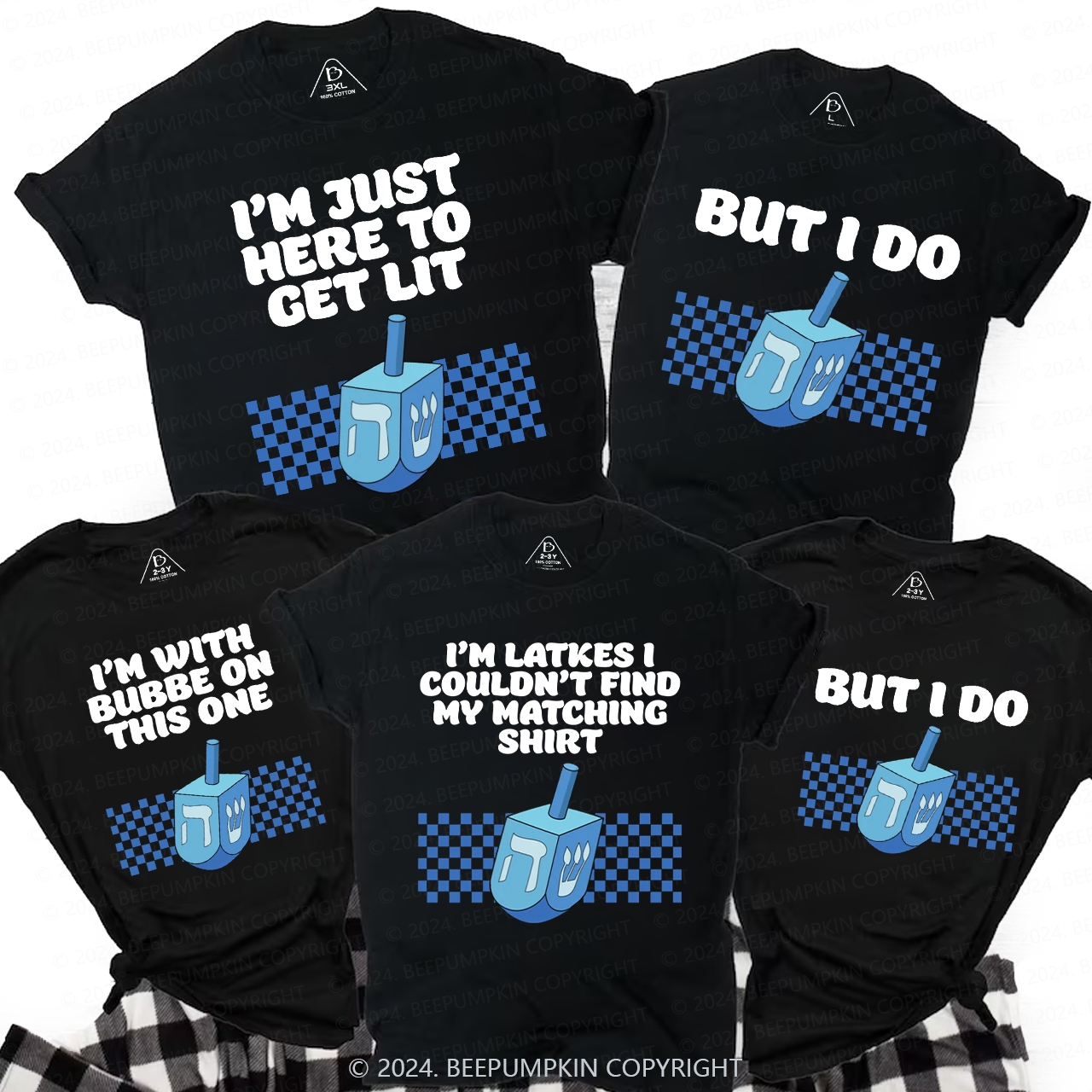 I Don‘t Do Matching Group Hanukkah Gift Family Matching T-Shirts 