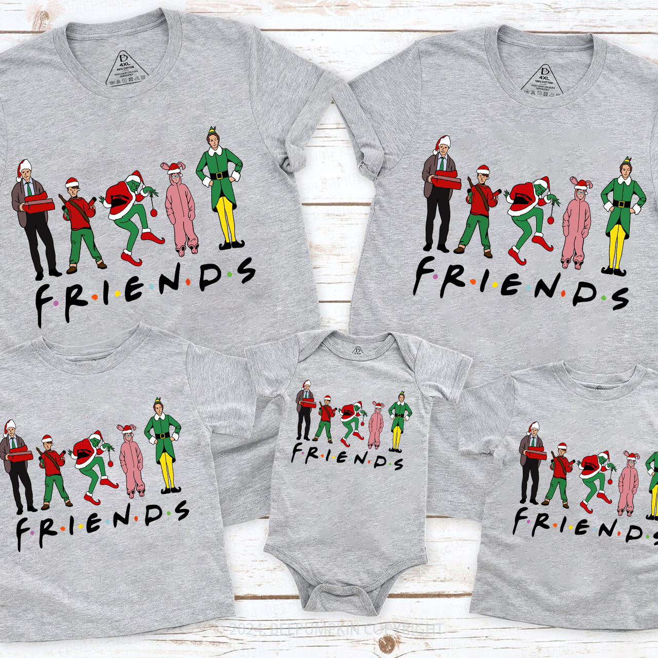 Spend Christmas Together Party Matching Shirts