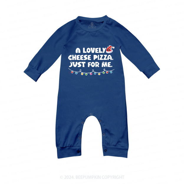 Christmas Alone Boy Movie Quotes Family Matching Blue Pajamas Beepumpkin
