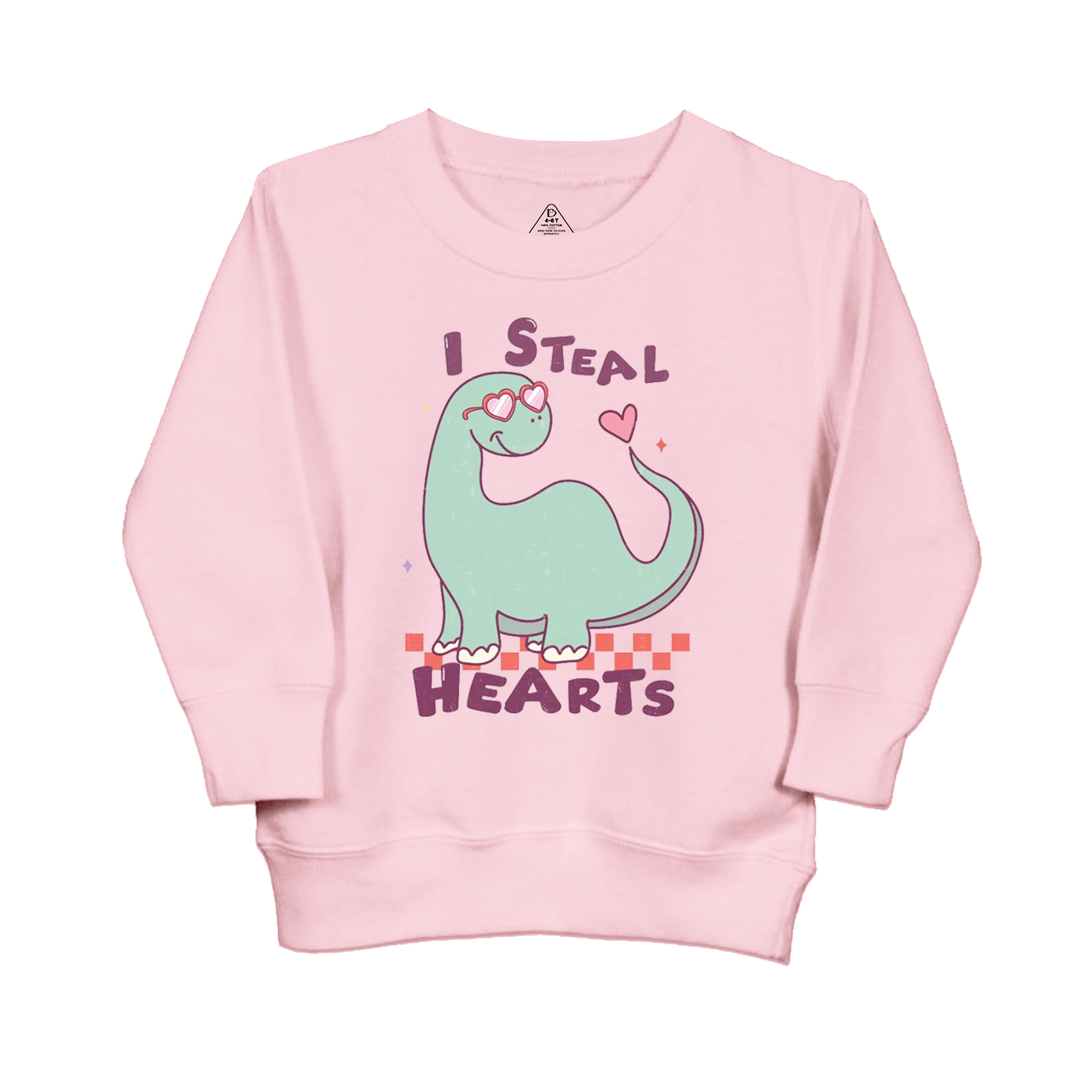 Love I Steal Hearts Kids Sweatshirt