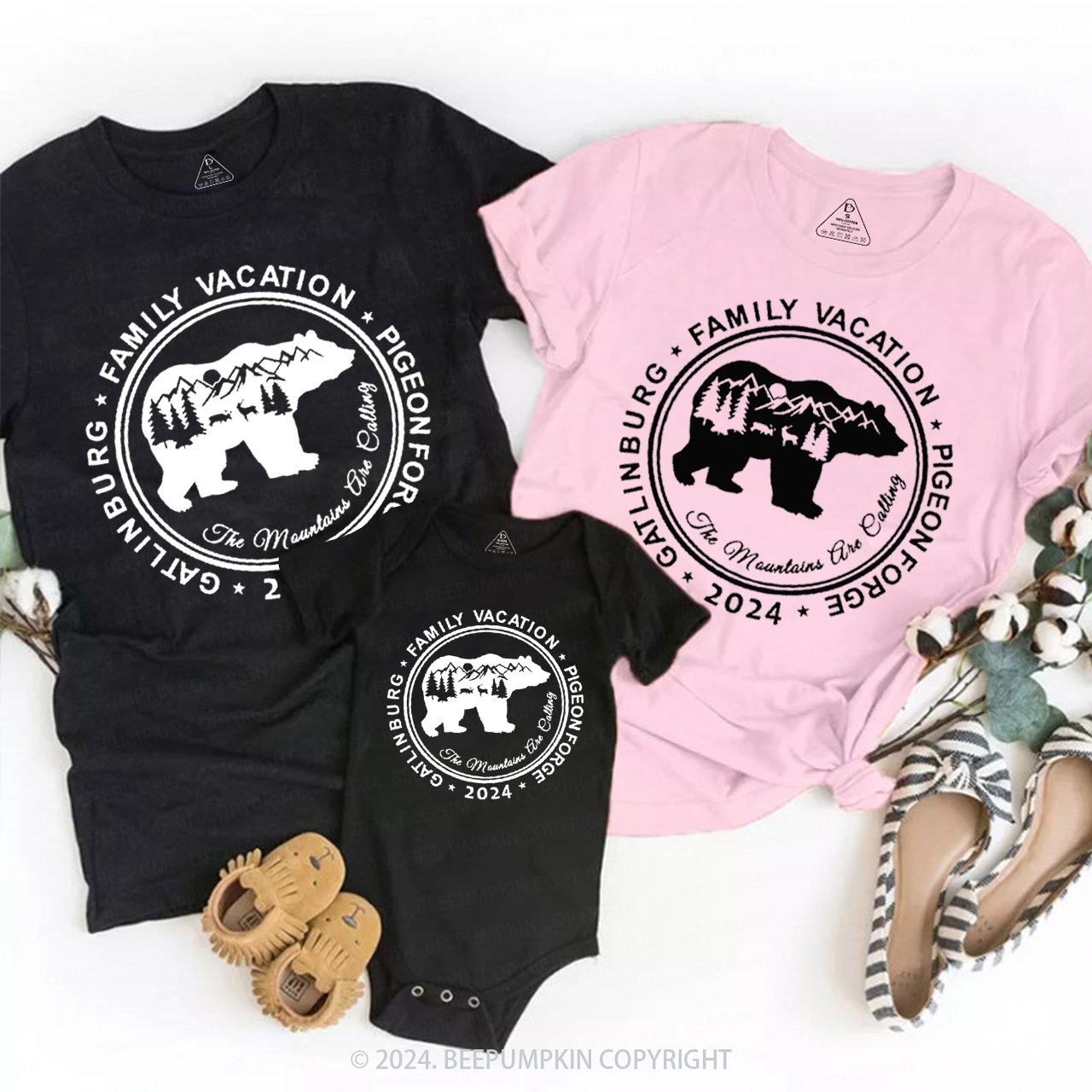 Pigeon Forge Beer Vacation 2023 Family Matching Shirts 