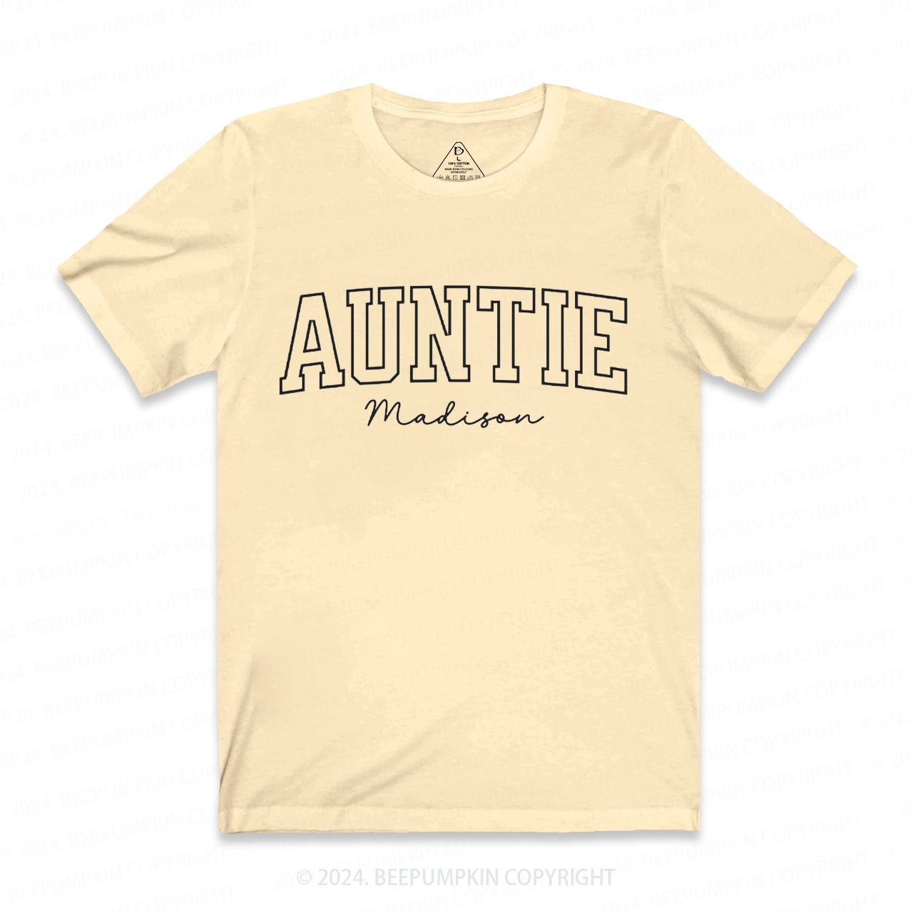 Personalized Aunt & Uncle Name Shirt 