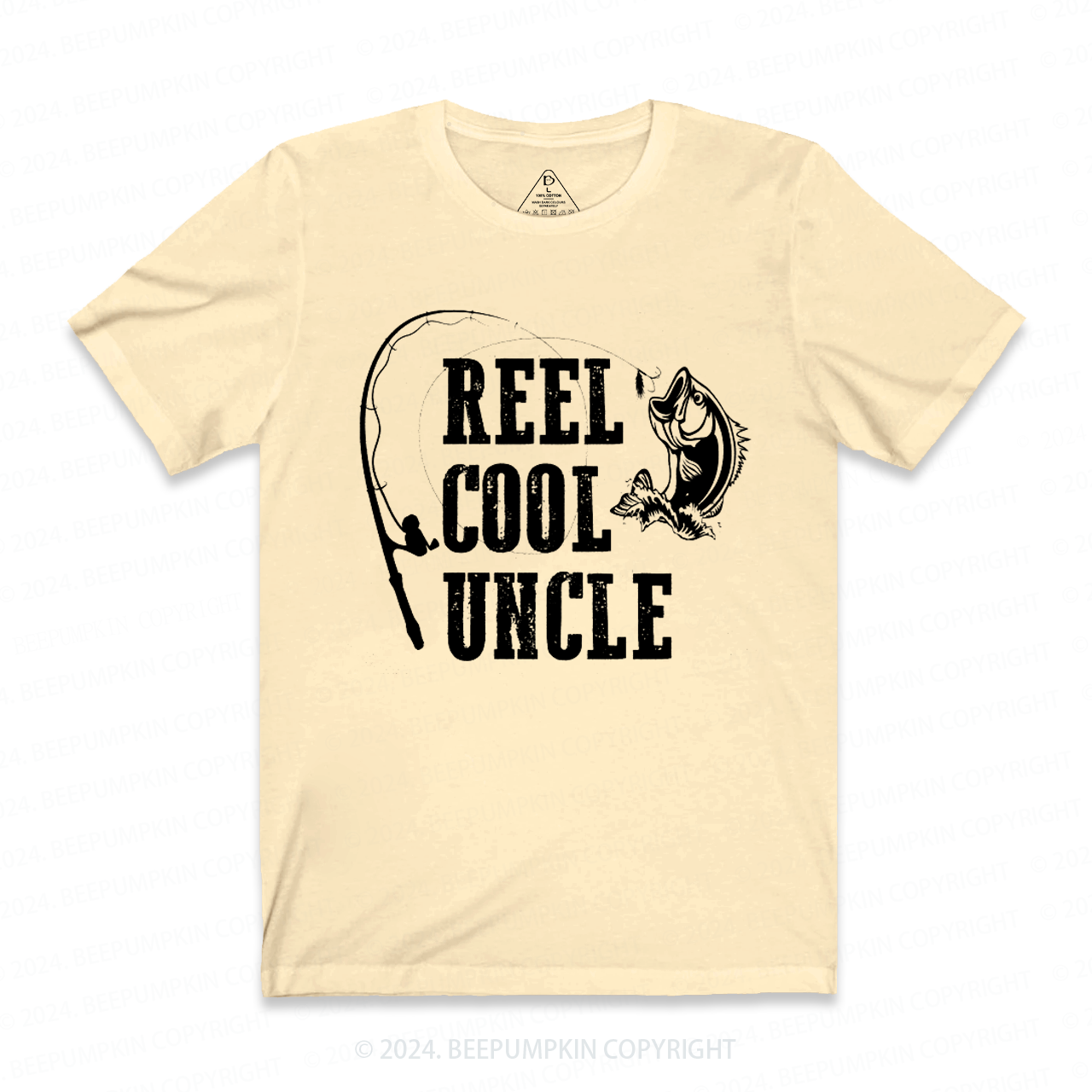 Fishing Reel Cool Uncle T-shirt