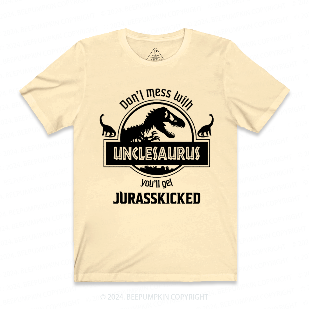 Don't Mess With Unclesaurus You'll Get Jurasskicked Uncle T-shirt