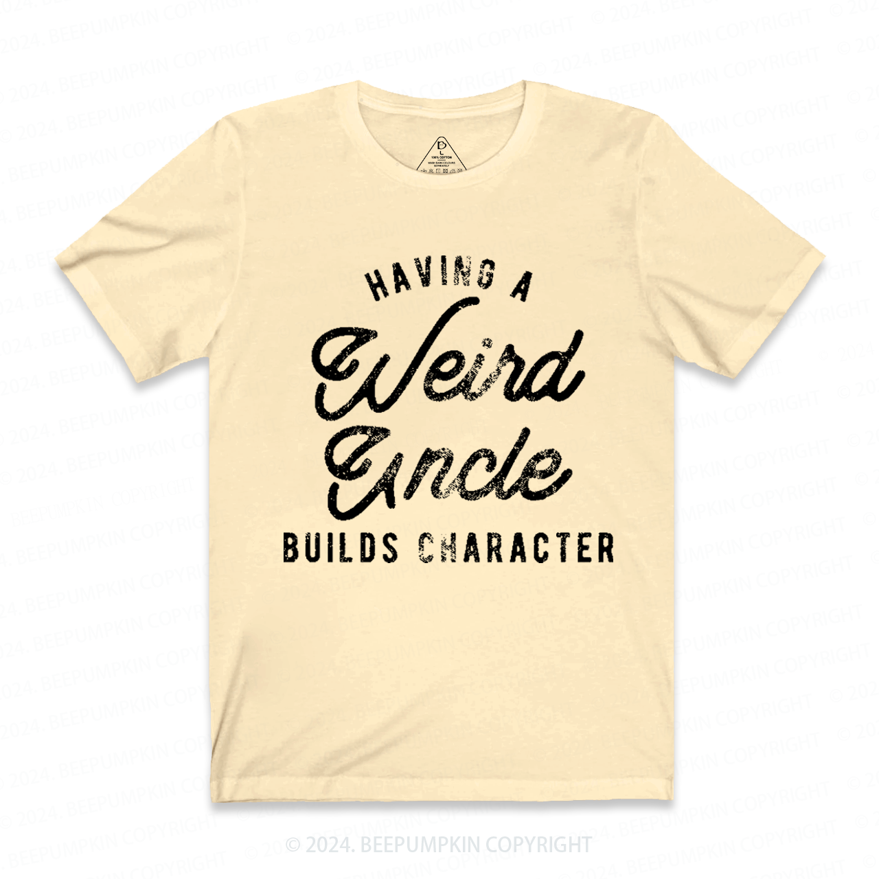 Having A Weird Uncle Builds Character Uncle T-shirt