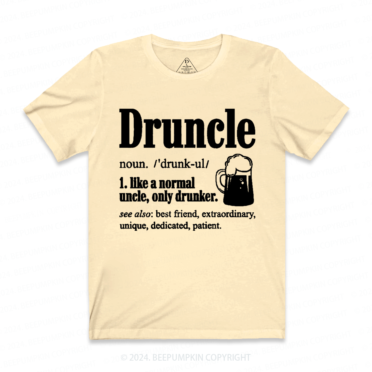 Druncle Like A Normal Uncle Only Drunker T-shirt For Uncle