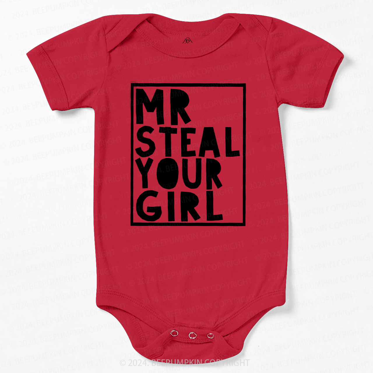 Mr Steal Your Girl Valentine Bodysuit For Baby