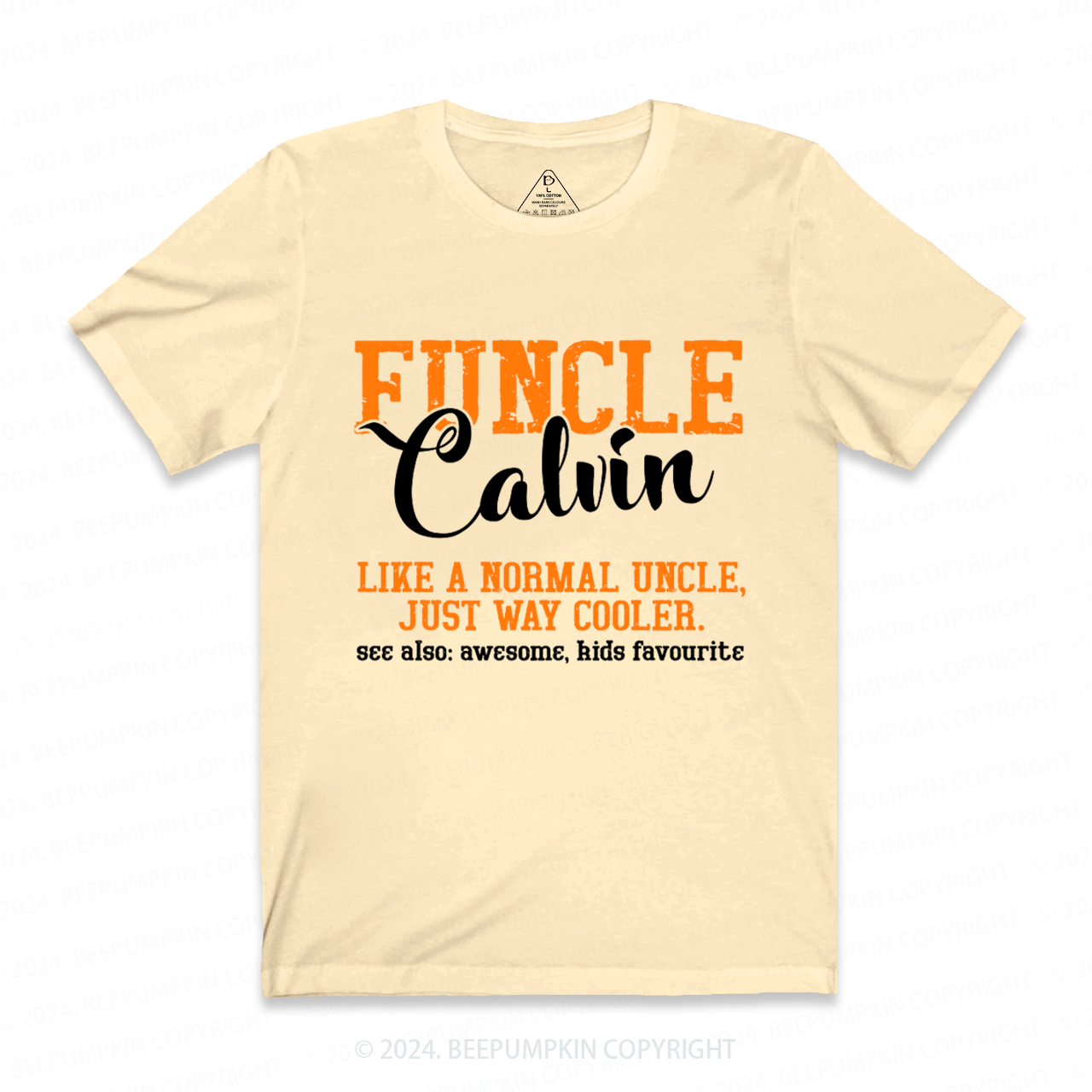 Personalized Like A Normal Uncle Just Way Cooler Uncle Shirt