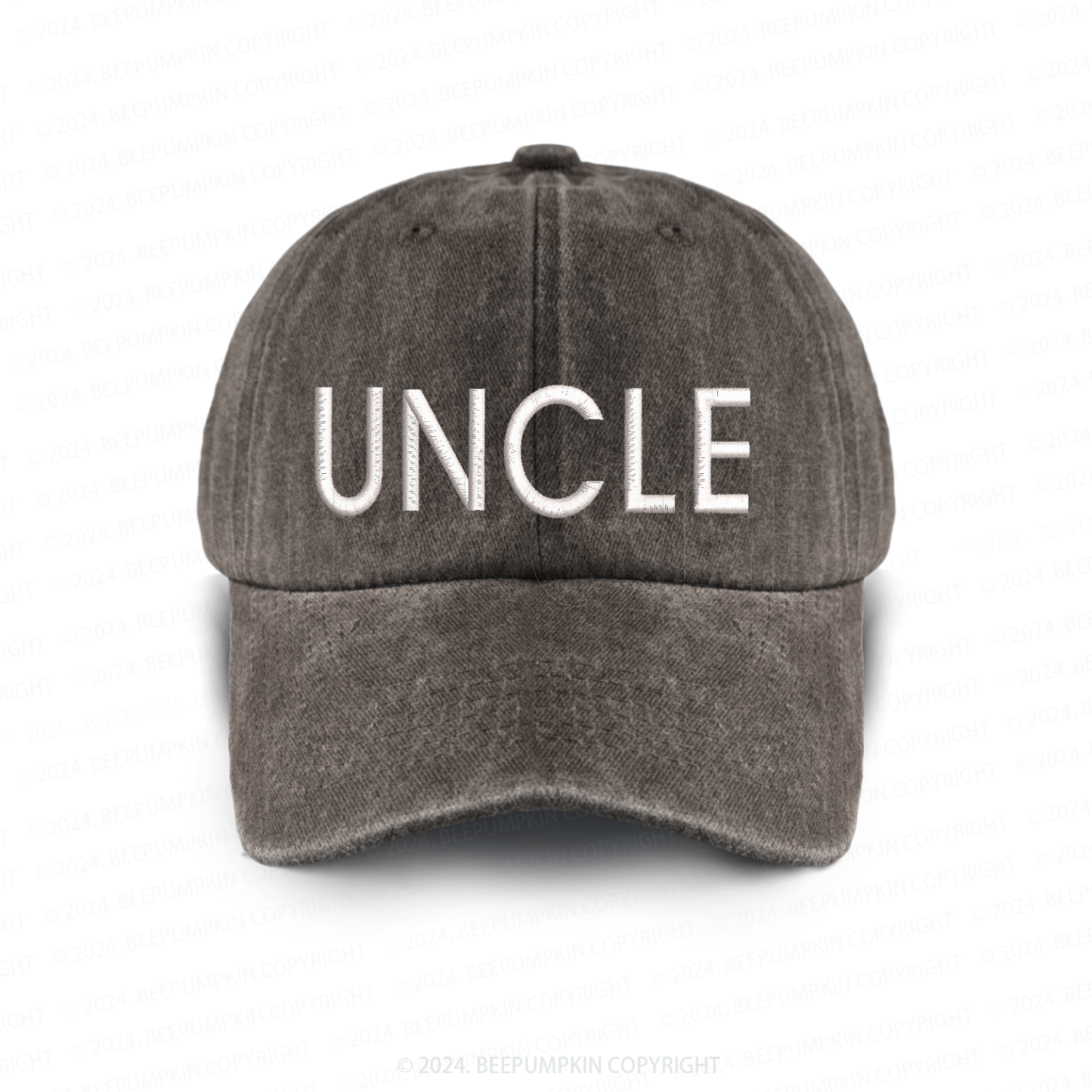 Vintage Washed UNCLE Embroidered Baseball Cap
