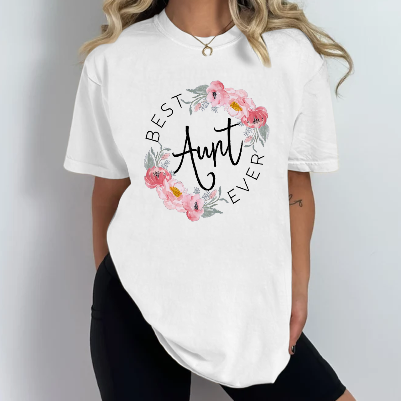 Best Flowers Aunt T-Shirts 