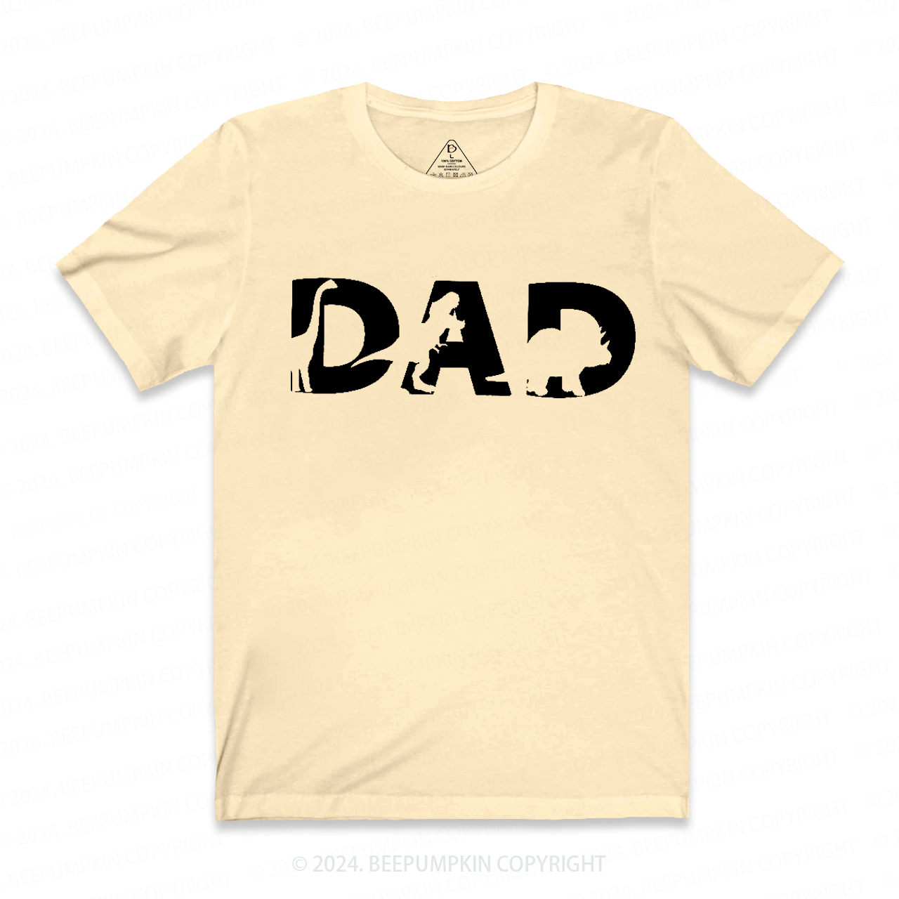 Dinosaur Dad Three Rex B-Day T-shirt