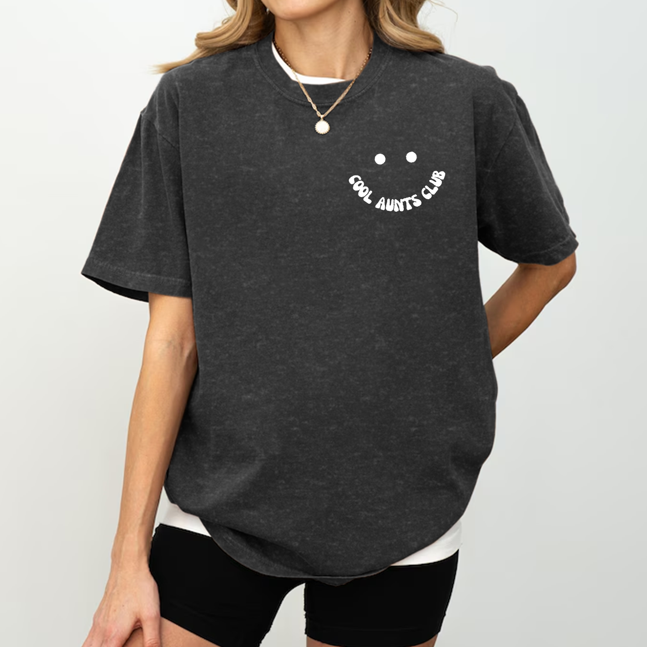 Cool Aunts Club Washed T-Shirts 