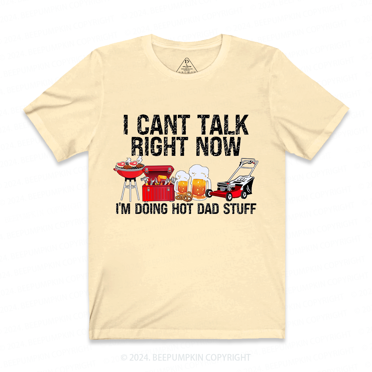 I Can't Talk Right Now I'm Doing Hot Dad T-shirt