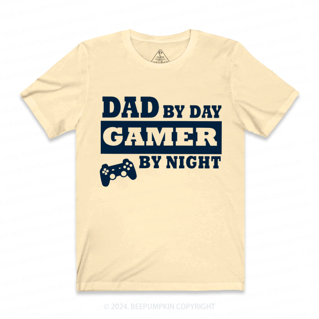 Dad By Day Gamer By Night T-shirt