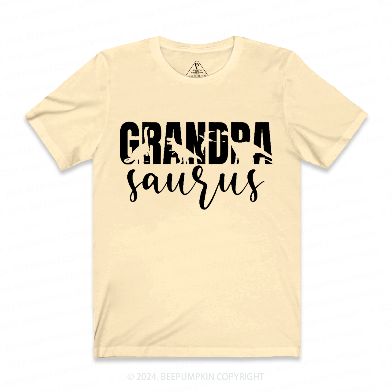 Grandpa Saurus Grandparents T-shirt