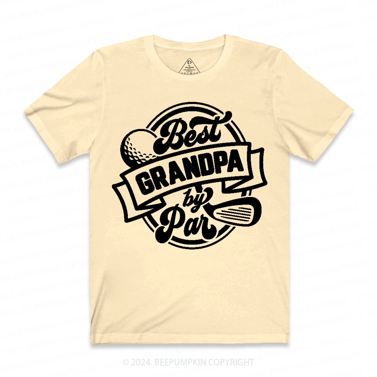 Best Grandpa By Par Grandparents T-shirt