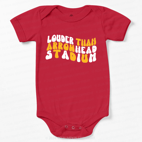 Image of Louder Than Stadium KC Bodysuit Beepumpkin